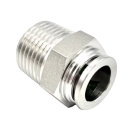 SPC10-04S1G Штуцер прямой нерж G1/2 10мм